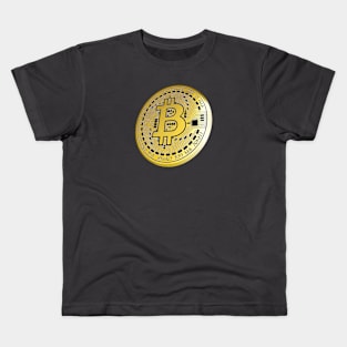 Bitcoin Digital Crypto Currency Kids T-Shirt